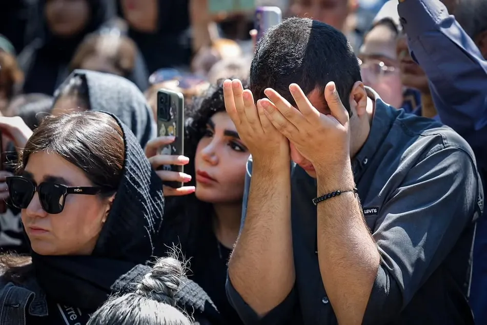 مراسم چهلم حمید هیراد