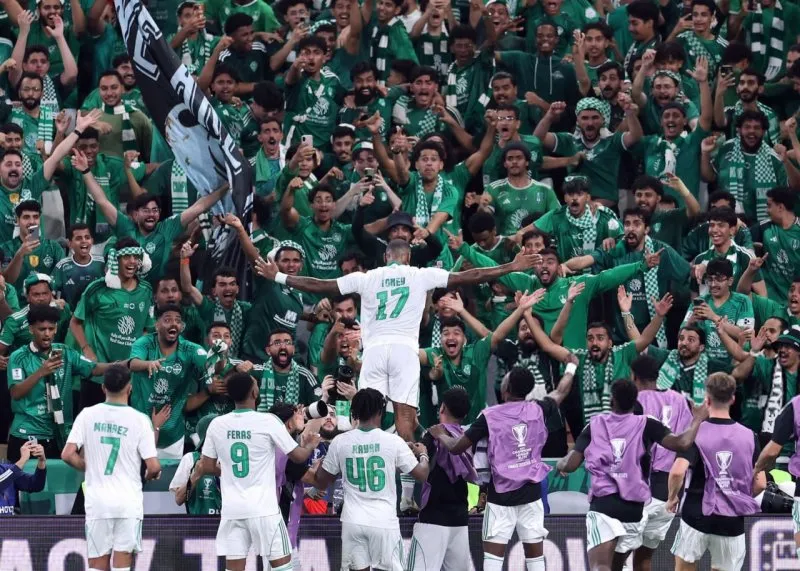 هواداران الاهلی عربستان