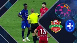 خلاصه بازی النصر دبی ۱ - شباب الاهلی ۱