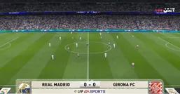 خلاصه بازی رئال&zwnj;مادرید ۱ - خیرونا ۱