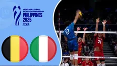 تصویر خبر خلاصه والیبال ایتالیا 3 - بلژیک 0