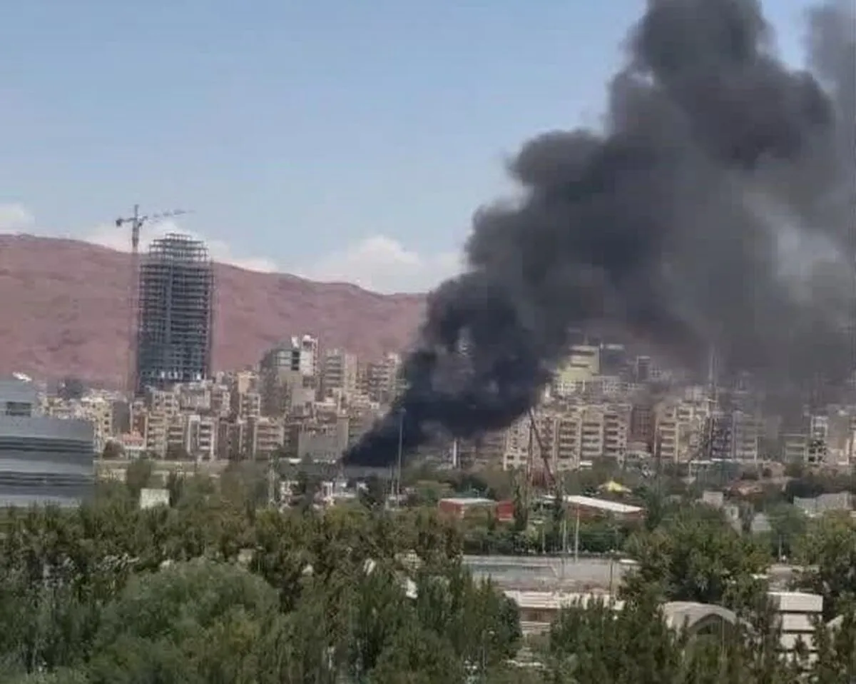 آتش&zwnj;سوزی دستگاه رنجر در شهربازی تبریز