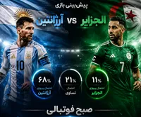 پیش‌بینی بازی آرژانتین و الجزایر؛ مدافع عنوان قهرمانی به دنبال شروعی مقتدرانه در جام جهانی ۲۰۲۶