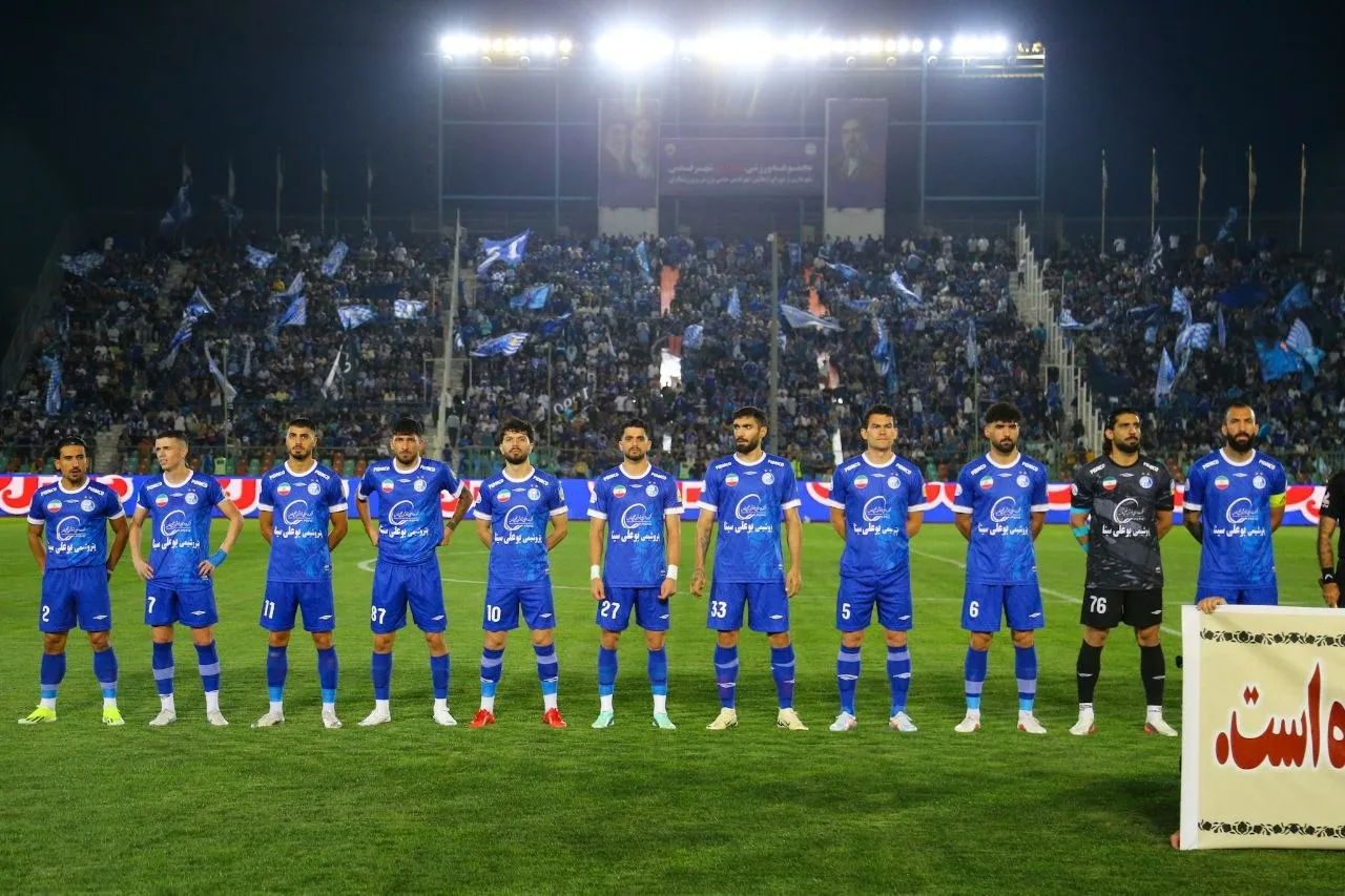 پوستر بازی استقلال و گل&zwnj;گهر