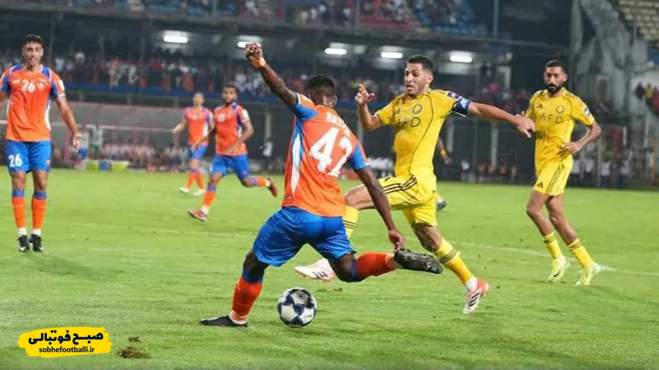 النصر عربستان ۴-۰ گوای هند؛ ترک عادت موجب مرض است!