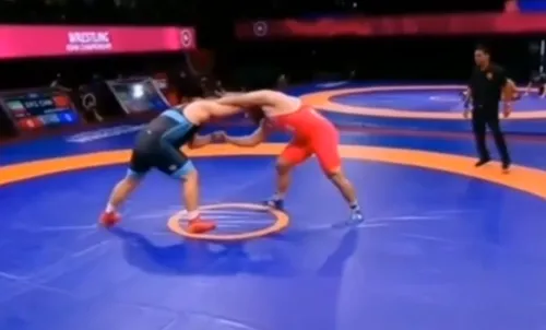 زارع با شکست حریف چینی به فینال رسید +ویدیو کامل کشتی