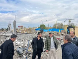 بازدید ماجدی از دو ورزشگاه تخریب&zwnj;شده تهران در جنگ