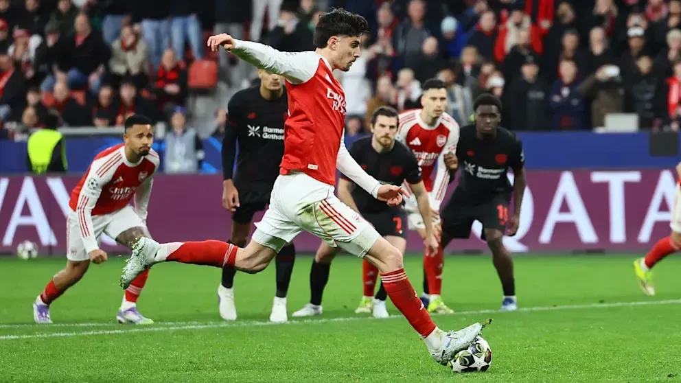 پنالتی جنجالی آرسنال را مقابل لورکوزن