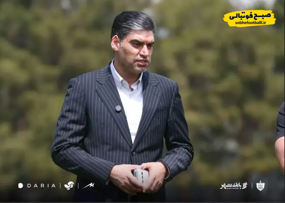 پیمان حدادی مدیرعامل پرسپولیس