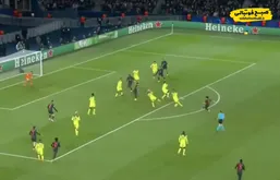 گل اول پاریسن ژرمن به تاتنهام توسط ویتینیا در دقیقه ۴۵