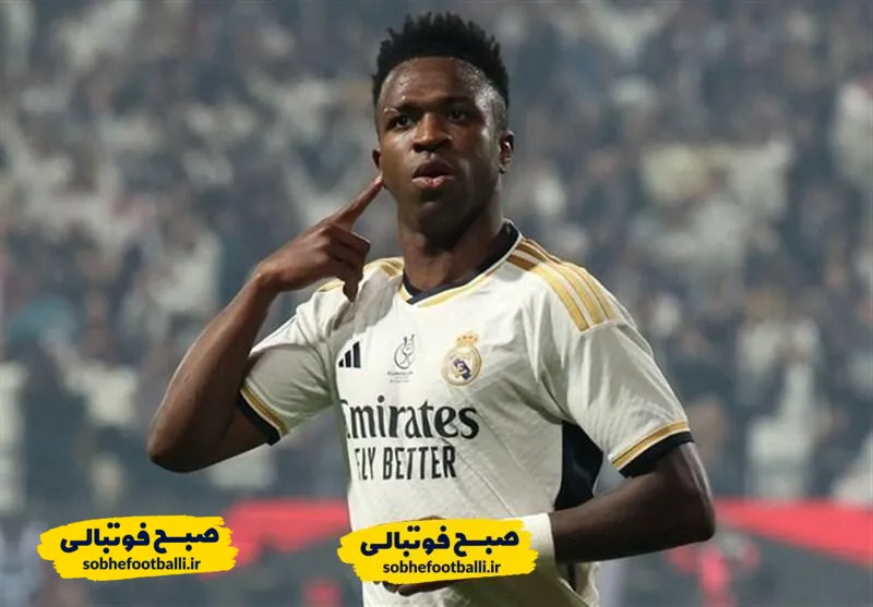 گل اول رئال مادرید مقابل اوساسونا توسط وینیسیوس