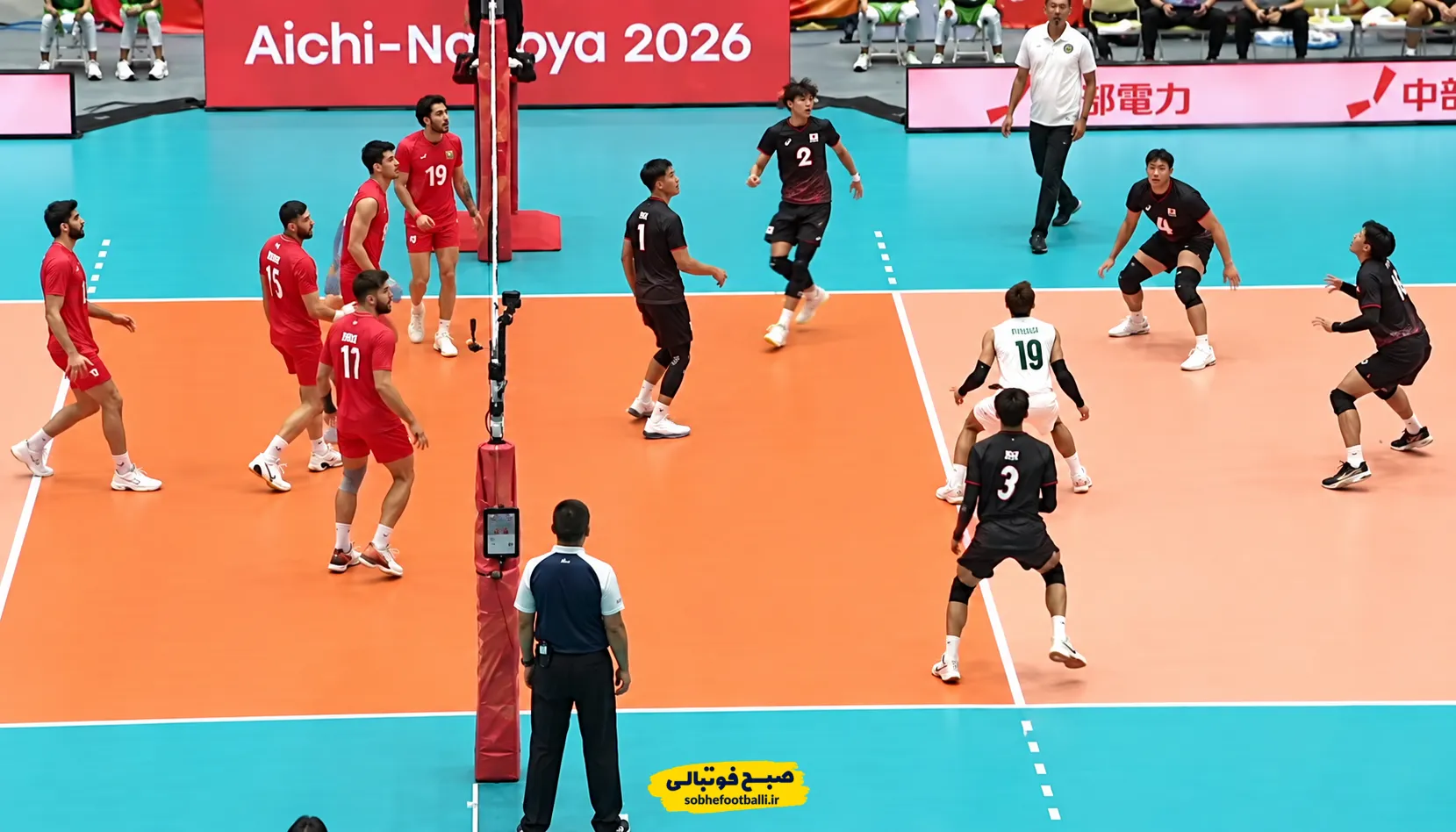 تصاویر بازی والیبال ایران و اندونزی در بازی های آسیایی ناگویا تصاویر بازی والیبال ایران و اندونزی در بازی های آسیایی ناگویا