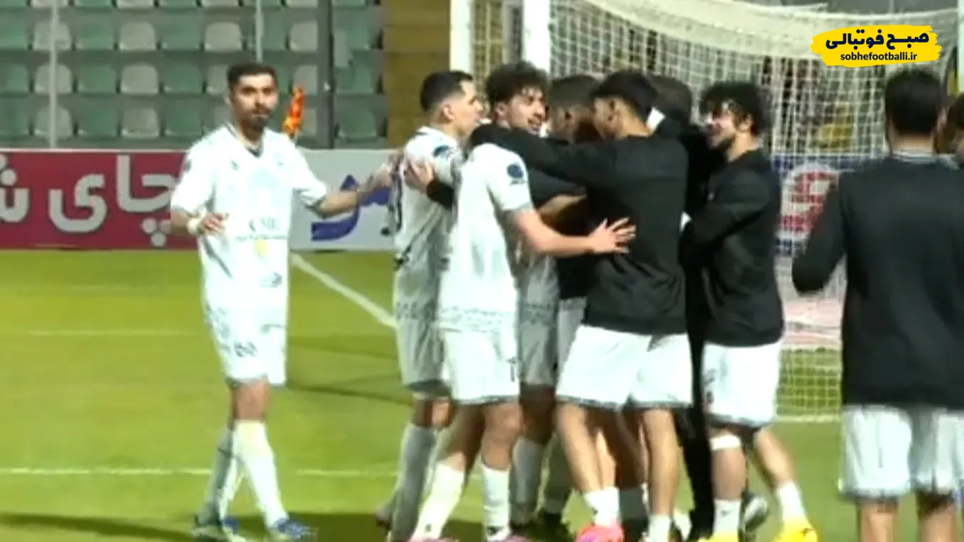 گل دوم چادرملو به خیبر توسط حبیبی&zwnj;نژاد