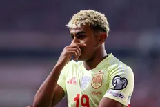 تصویر خبر لامین یامال از ناحیه استخوان شرمگاهی مصدوم شده است