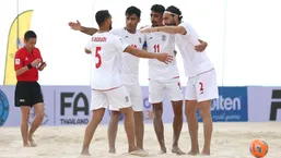 خلاصه فوتبال ساحلی ایران ۲ - عربستان ۱