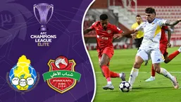 خلاصه بازی شباب الاهلی ۲ - الغرافه ۰؛ لیگ نخبگان آسیا - ۲۰۲۵/۲۶ - هفته ۵