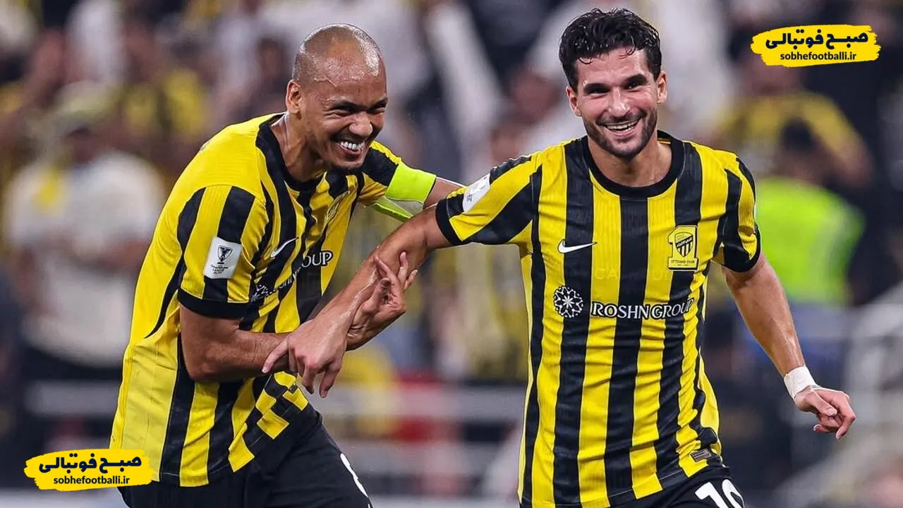 الاتحاد عربستان ۷&ndash;۰ الغرافه قطر؛ غرش ببر&zwnj;های جده در شب هتریک عوار