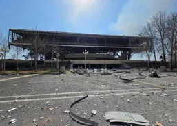 حیف از نماد تیم ملی والیبال ایران؛ بازتاب بمباران سالن ۱۲ هزار نفری آزادی در رسانه انگلیسی