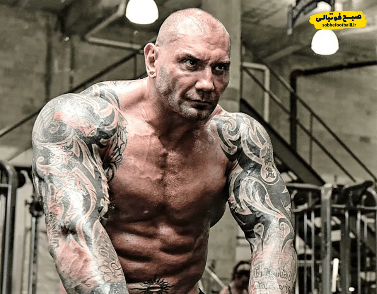 راز تناسب اندام دیو باتیستا؛ برنامه تمرینی و رژیم غذایی ستاره WWE و سینما