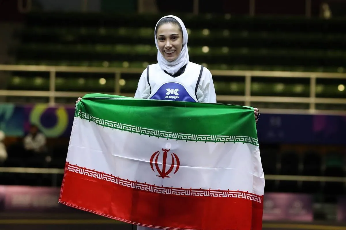 جدول بازی&zwnj;های کشور&zwnj;های اسلامی پس از کسب مدال طلای تکواندو ساینا کریمی