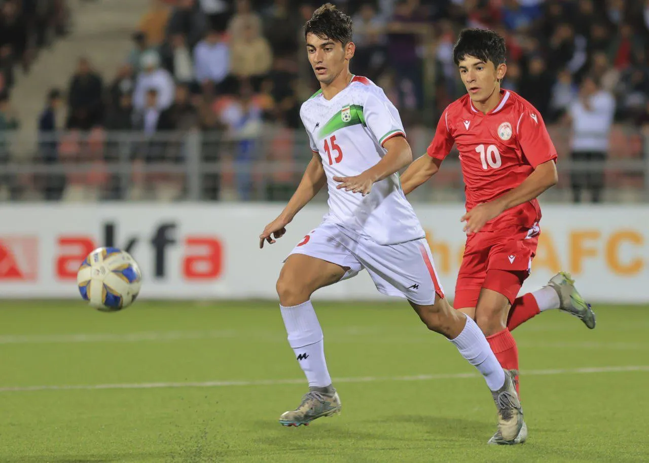 ایران و تاجیکستان زیر 17 سال