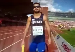 حرکت جنجالی ورزشکار اسرائیلی مقابل دوربین&zwnj;ها!