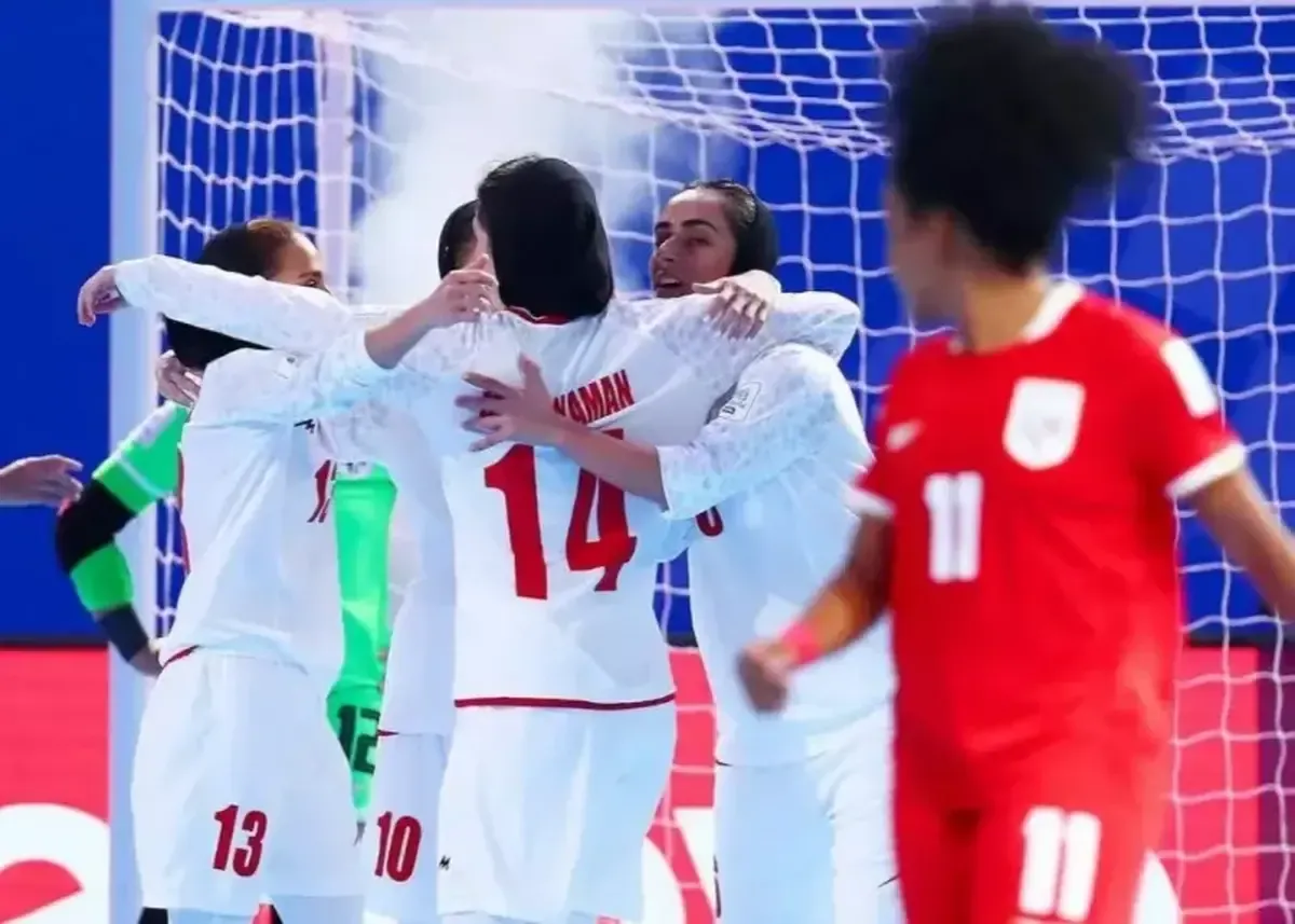 فوتسال زنان ایران برابر ایتالیا تاریخ&zwnj;ساز شد