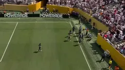 گل دوم پاری سن ژرمن به رئال مادرید (عثمان دمبله)