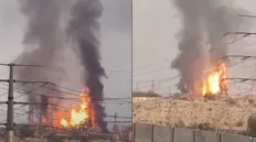 تصویر خبر تصاویر حمله پهپادی اسرائیل به پالایشگاه فاز ۱۴ پارس جنوبی