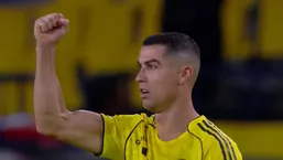 گل اول النصر به الفیحا توسط رونالدو