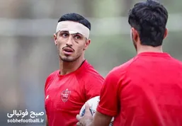 مهاجم پرسپولیس از حادثه دلخراش تمرین پرده برداشت!