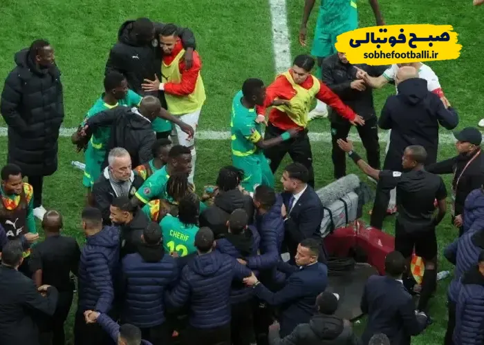 بازی سنگال مراکش