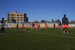 تمرینات تاکتیکی شاگردان تارتار پیش از دیدار خارج از خانه