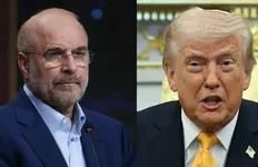 ویدئو هوش مصنوعی از کارت بازی ترامپ و قالیباف 