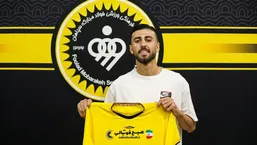 گل اول سپاهان به خیبر محمد عسکری