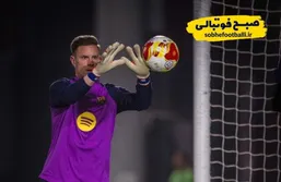 تراشتگن اردوی بارسلونا در عربستان را ترک کرد؛ مصدومیت پیش از سوپرجام