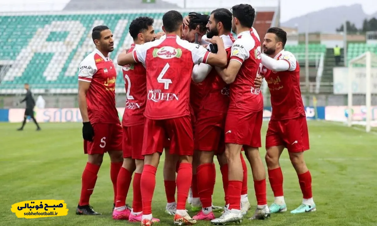 نیمکت پرسپولیس در قائمشهر