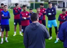 تمرین تیم ملی ایران با حضور قلعه نویی