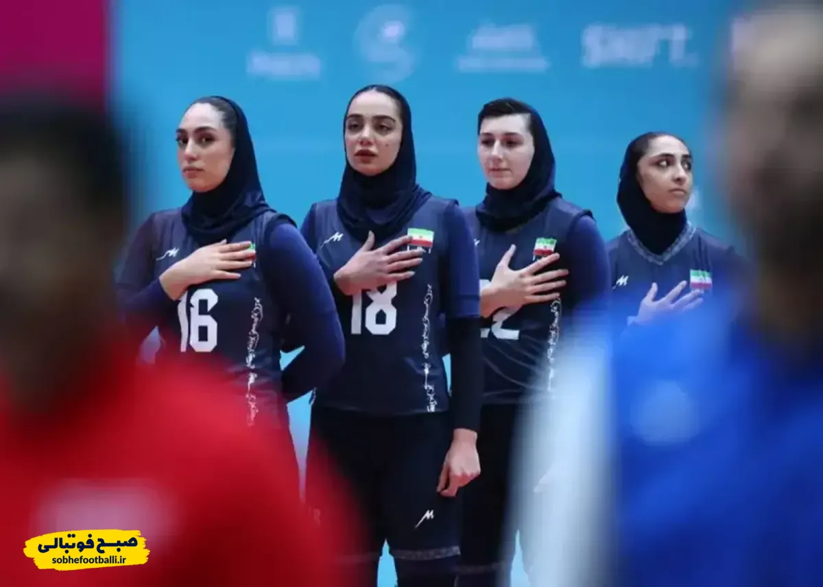 تیم والیبال زنان ایران برنزی شد