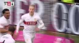 شوک فوریخ به آلیانس آرنا؛ گل اول اشتوتگارت به بایرن مونیخ + ویدیو