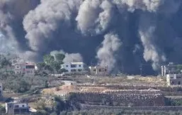 اولین تصاویر از ساختمان موساد بعد از حمله ایران