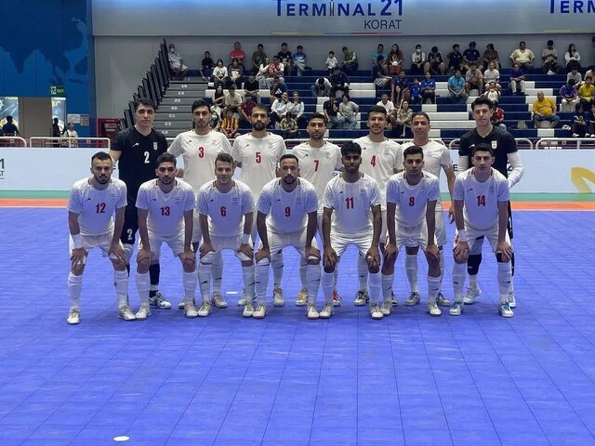 تیم ملی فوتسال ایران نایب قهرمان تورنمنت تایلند شد