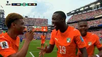 گل اول ساحل عاج مقابل کوراسائو توسط نیکولاس په په