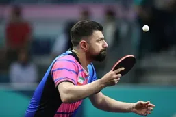 حذف نیما عالمیان از مسابقات تنیس روی میز تونس