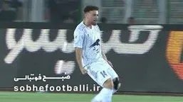 گل اول ذوب آهن به استقلال (پویا مختاری)