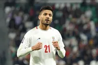گل دوم ایران مقابل نیوزلند توسط محمد محبی