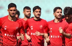 تمرینات تیم فوتبال پرسپولیس