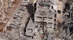 تصاویر تازه از ویرانه&zwnj;های تل آویو پس از حمله موشکی ایران