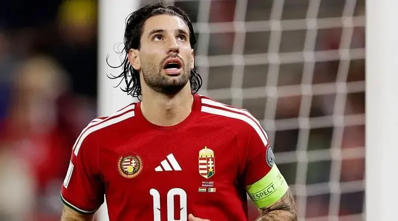 دومینیک سوبوسلای هافبک لیورپول و تیم ملی مجارستان