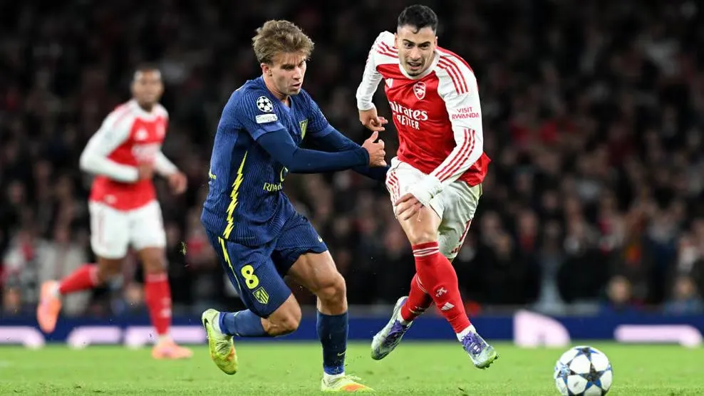 ترکیب احتمالی اتلتیکو و آرسنال